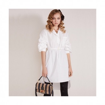 Fendi 2020 Baguette Tote Shoulder Bag, 26cm - 펜디 2020 바게트 토트 숄더백,FENB0511,26cm,블랙브라운