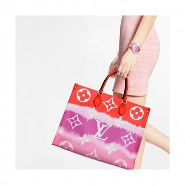 Louis Vuitton 2020 Onthego Tote Shopper Bag,41cm - 루이비통 2020 온더고 토트 쇼퍼백 M45119,LOUB1996 ,41cm,핑크레드