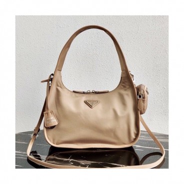 Prada 2020 Nylon Hobo Tote Shoulder Bag,34CM - 프라다 2020 나일론 호보 토트 숄더백,1BC115