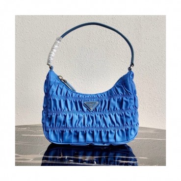 Prada 2020 Nylon Hobo Tote Shoulder Bag,22CM - 프라다 2020 나일론 호보 토트 숄더백,1NE204