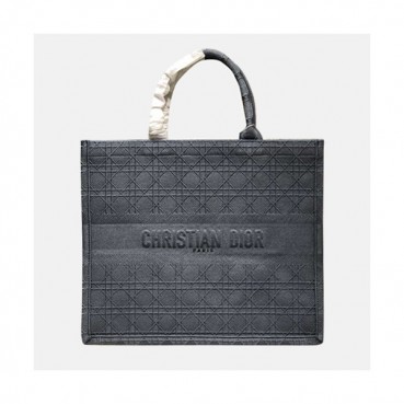 Dior 2020 Woman Canvas Book Tote Shopper Bag,41.5CM - 디올 2020 여성용 캔버스 북 토트 쇼퍼백 DIOB0533,41.5CM,블루