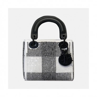 Dior 2020 Lady Dior Tote Shoulder Bag,17CM - 디올 2020 레이디 디올 토트 숄더백 DIOB0514,17CM,화이트