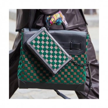 Louis Vuitton 2020 Steamer Tote Shoulder Bag,39cm - 루이비통 2020 스티머 토트 숄더백 M44473,LOUB1954,39cm,브라운그린