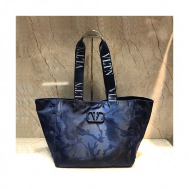 Valentino 2020 Tote Shoudler Shopper Bag,33CM - 발렌티노 2020 토트 숄더 쇼퍼백, VTB0962,33CM,네이비