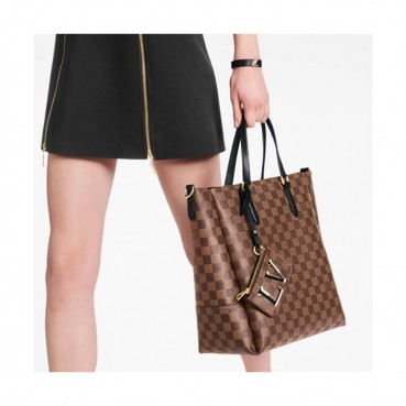 Louis Vuitton 2020 Belmont Tote Shoulder Shopper Bag,25.5 / 32cm - 루이비통 2020 벨몬트 토트 숄더 쇼퍼백 N60294,LOUB1948,25.5 / 32cm,브라운