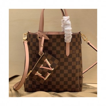 Louis Vuitton 2020 Belmont Tote Shoulder Shopper Bag,25.5 / 32cm - 루이비통 2020 벨몬트 토트 숄더 쇼퍼백 N60294,LOUB1946,25.5 / 32cm,브라운