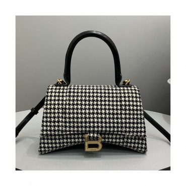 Balenciaga 2019 Tote Shoulder Bag,24CM - 발렌시아가 2019 토트 숄더백,BGB0525,24CM,블랙+화이트