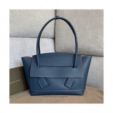 Bottega Veneta 2019 Arco Large Tote Shoulder Bag,32cm - 보테가 베네타 2019 아르코 라지 토트 숄더백, 575941,BVB0503,32cm,블루