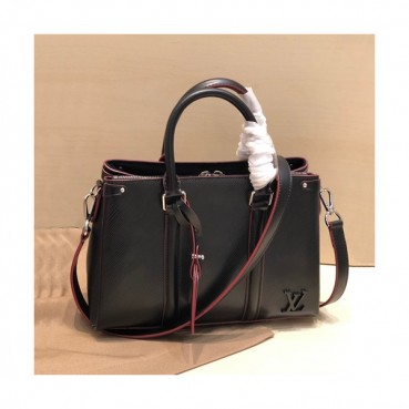Louis Vuitton 2019 Epi  Twist Tote Shoulder Bag,29cm - 루이비통 2019 에삐 트위스트 토트 숄더백 M55163,LOUB1932,29cm,블랙