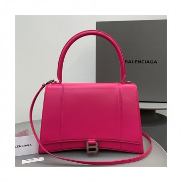 Balenciaga 2019 Leather Tote Shoulder Bag,36CM - 발렌시아가 2019 레더 토트 숄더백,BGB0519,36CM,핑크