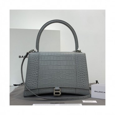 Balenciaga 2019 Leather Tote Shoulder Bag,36CM - 발렌시아가 2019 레더 토트 숄더백,BGB0515,36CM,그레이