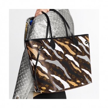 Louis Vuitton 2019 Never Full Monogram Tote Shoulder Shopper Bag,31cm - 루이비통 2019 네버풀 모노그램 토트 숄더 쇼퍼백 M40995,LOUB1908,31cm,브라운