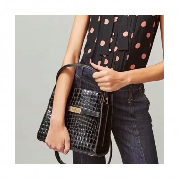 Tory Burch 2019 Leather Tote Shoulder Bag,27cm - 토리버치 2019 레더 토트 숄더백 TBB0260,27cm,블랙