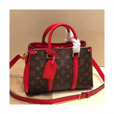 Louis Vuitton 2019 Monogram Soufflot Tote Shoulder Bag,29/35cm - 루이비통 2019 모노그램 수플로 토트 숄더백 M44816,LOUB1902,29/35cm,브라운