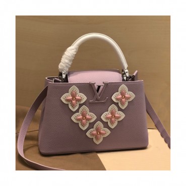 Louis Vuitton 2019 Capucines Tote Shoulder Bag,27/31cm - 루이비통 2019 카푸신 토트 숄더백  M53850 ,LOUB1894,27/31cm,퍼플