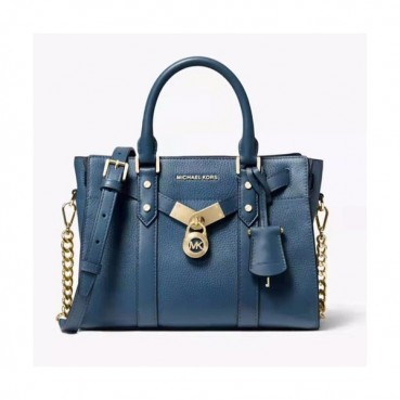 Michael Kors 2019 Leather Tote Shoulder Bag, 27CM - 마이클 코어스 2019 레더 토트 숄더백 ,MKB0307, 27CM,블루