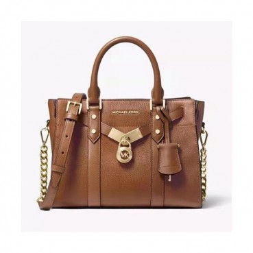 Michael Kors 2019 Leather Tote Shoulder Bag, 27CM - 마이클 코어스 2019 레더 토트 숄더백 ,MKB0305, 27CM,브라운