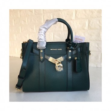 Michael Kors 2019 Leather Tote Shoulder Bag, 27CM - 마이클 코어스 2019 레더 토트 숄더백 ,MKB0304, 27CM,그린