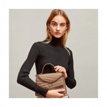 Tory Burch 2019 Leather Tote Shoulder Bag,24cm - 토리버치 2019 레더 토트 숄더백 TBB0248,24cm,카멜