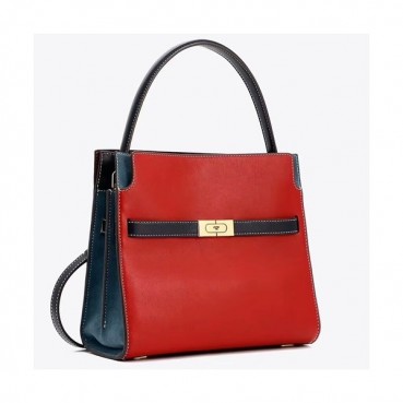 Tory Burch 2019 Leather Tote Shoulder Bag,27cm - 토리버치 2019 레더 토트 숄더백 TBB0231,27cm,레드