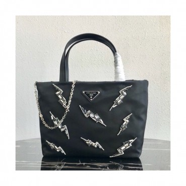 Prada 2019  Tote Shoulder Shopper Bag,24cm - 프라다 2019 여성용 토트 숄더 쇼퍼백 ,1BA257