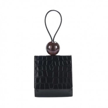 By Far 2019 Leather Tote Bag,16.5cm - 바이 파 2019 여성용 레더 토트백 BYFB0024,16.5cm,블랙