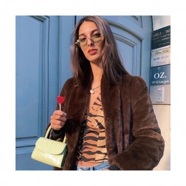 By Far 2019 Leather Tote Shoulder Bag,17cm - 바이 파 2019 레더 토트 숄더백 BYFB0021,17cm,연두