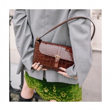 By Far 2019 Leather Tote Shoulder Bag,26cm - 바이 파 2019 레더 토트 숄더백 BYFB0005,26cm,브라운