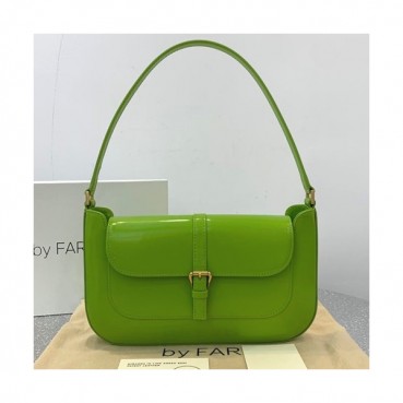 By Far 2019 Leather Tote Shoulder Bag,26cm - 바이 파 2019 레더 토트 숄더백 BYFB0002,26cm,그린