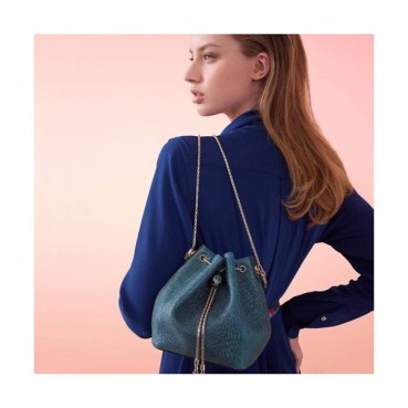 Bvlgari 2019 Serpenti Forever Bucket Tote Shoulder Bag,20CM - 불가리 2019 세르펜티 포에버 버킷 토트 숄더백,BVLB0172,20cm블루