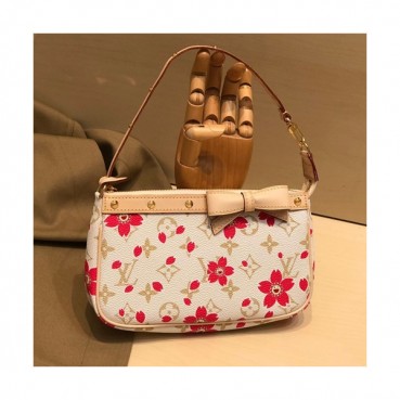 Louis Vuitton 2019 Monogram PVC Tote Bag ,21cm - 루이비통 2019 모노그램 PVC 토트백,M67760, LOUB1873, 21cm,레드+화이트