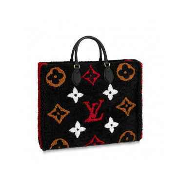 Louis Vuitton 2019 Teddy Onthego Tote Shopper Bag,41cm - 루이비통 2019 테디 온더고 토트 쇼퍼백 M55421,LOUB1867,41cm,블랙