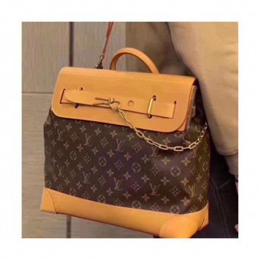 Louis Vuitton 2019 Steamer Tote Shoulder Bag,39cm - 루이비통 2019 스티머 토트 숄더백 M44473,LOUB1795,39cm,브라운