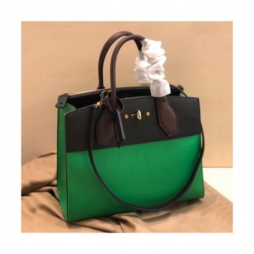 Louis Vuitton 2019 City Steamer Tote Shoulder Bag,26.5/31cm - 루이비통 2019 시티 스티머 토트 숄더백 ,M42188,LOUB1794,26.5/31cm,그린