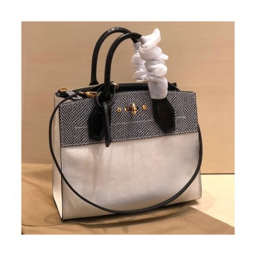 Louis Vuitton 2019 City Steamer Tote Shoulder Bag,26.5cm - 루이비통 2019 시티 스티머 토트 숄더백 M95975,LOUB1790,26.5cm,화이트