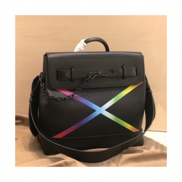 Louis Vuitton 2019 Steamer Tote Shoulder Bag,39cm - 루이비통 2019 스티머 토트 숄더백 M44473,LOUB1755,39cm,블랙