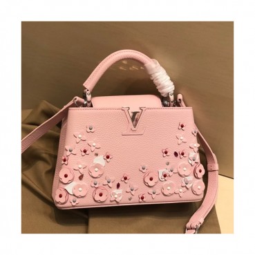 Louis Vuitton 2019 Capucines Tote Shoulder Bag,27/31cm - 루이비통 2019 카푸신 토트 숄더백  M48865,LOUB1734,27/31cm,핑크