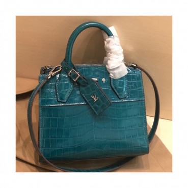 Louis Vuitton 2019 City Steamer Tote Shoulder Bag,22.5/26.5cm - 루이비통 2019 시티 스티머 토트 숄더백 M92515,LOUB1728,22.5/26.5cm,청색