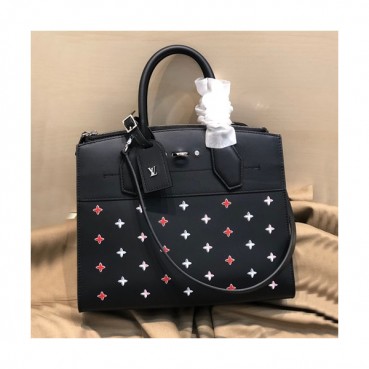 Louis Vuitton 2019 City Steamer Tote Shoulder Bag,26/31cm - 루이비통 2019 시티 스티머 토트 숄더백 M52837,LOUB1726,26/31cm,블랙