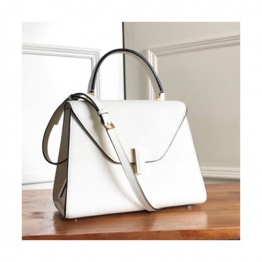 Valextra 2019 Leather Tote Shoulder Bag,22/26CM - 발렉스트라 2019 레더 토트 숄더백,VALB0120,22/26CM,화이트