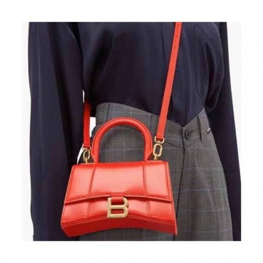 Balenciaga 2019 Tote Shoulder Bag,24CM - 발렌시아가 2019 토트 숄더백,BGB0493,24CM,레드(금장)