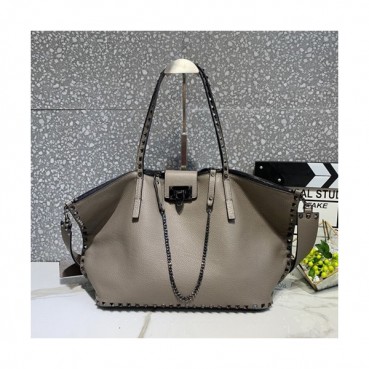 Valentino 2019 Leather Tote Shoudler Shopper Bag,33CM - 발렌티노 2019 레더 토트 숄더 쇼퍼백,1967