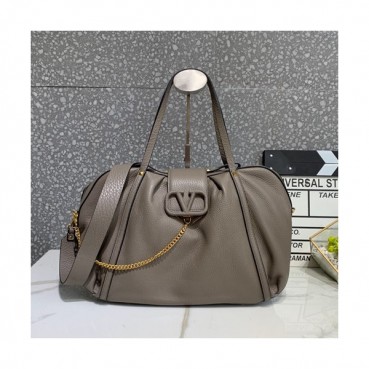 Valentino 2019 Leather Vsling Large Tote Shoudler Bag,38CM - 발렌티노 2019 레더 브이슬링 라지 토트 숄더백,1970