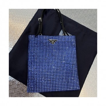Prada 2019  Tote Shoulder Shopper Bag,20cm - 프라다 2019 여성용 토트 숄더 쇼퍼백 ,PRAB0072,20cm,블루