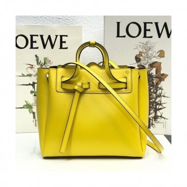 Loewe 2019 Lazo Tote Shoulder Bag, 22CM - 로에베 2019 라조 토트 숄더백 ,LOEB0361, 22CM, 옐로우