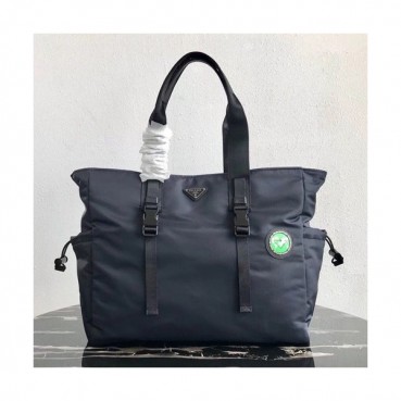 Prada 2019 Nylon Tote Shoulder Shopper Bag,40CM - 프라다 2019 나일론 남여공용 토트 숄더 쇼퍼백,2VG042