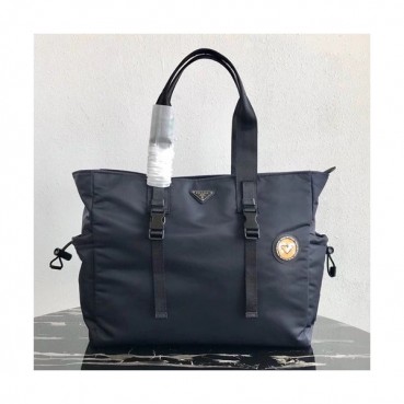 Prada 2019 Nylon Tote Shoulder Shopper Bag,40CM - 프라다 2019 나일론 남여공용 토트 숄더 쇼퍼백,2VG042