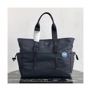 Prada 2019 Nylon Tote Shoulder Shopper Bag,40CM - 프라다 2019 나일론 남여공용 토트 숄더 쇼퍼백,2VG042