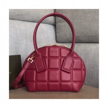 Bottega Veneta 2019 Swoop Tote Shoulder Bag,30cm - 보테가 베네타 2019 스웁 토트 숄더백, 592858,BVB0429,30cm,레드