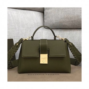 Bottega Veneta 2019 Piazza Large Tote Shoulder Bag,25cm - 보테가 베네타 2019 피아짜 라지 토트 숄더백, 567209,BVB0418,25cm,올리브